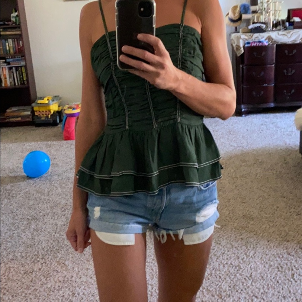 NWT Tularosa Rayna Top in Sycamore Green - Picture 7 of 7